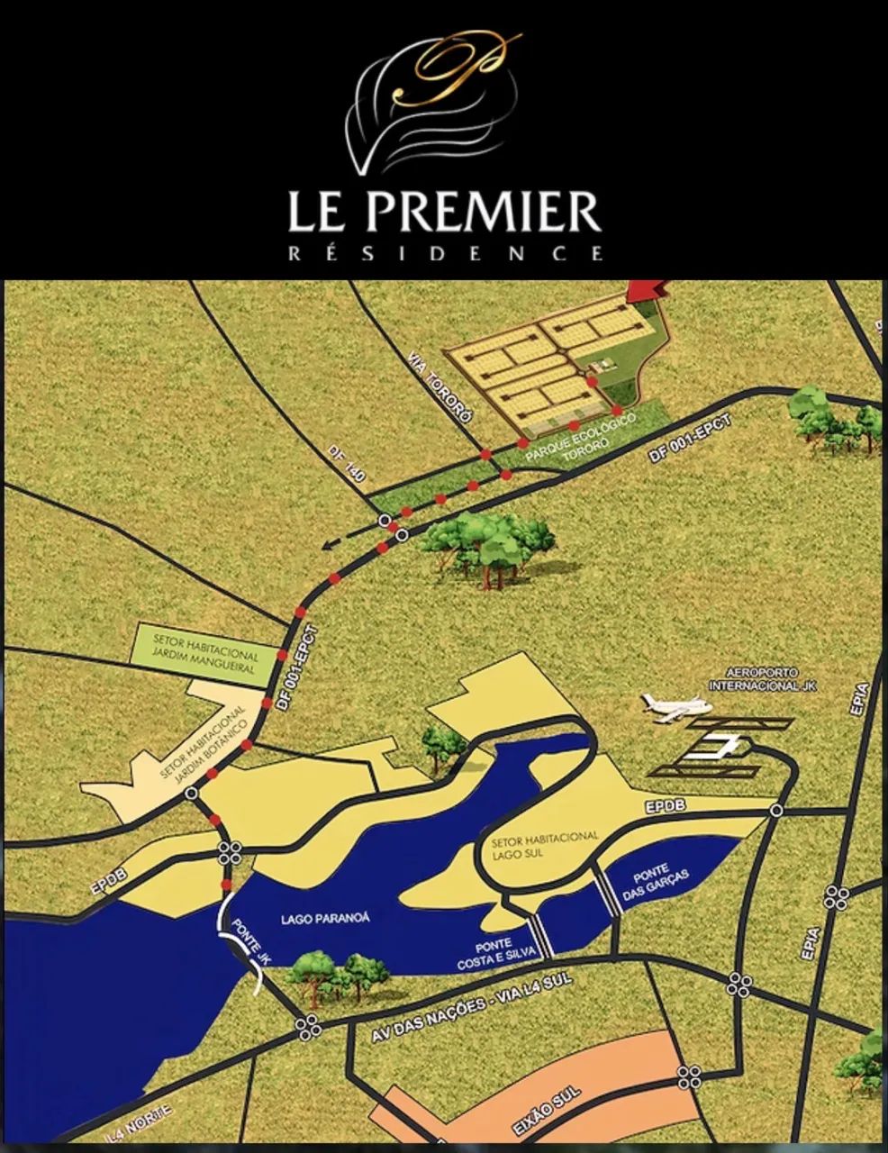 Foto - Brasília - Setor Habitacional Vicente Pires