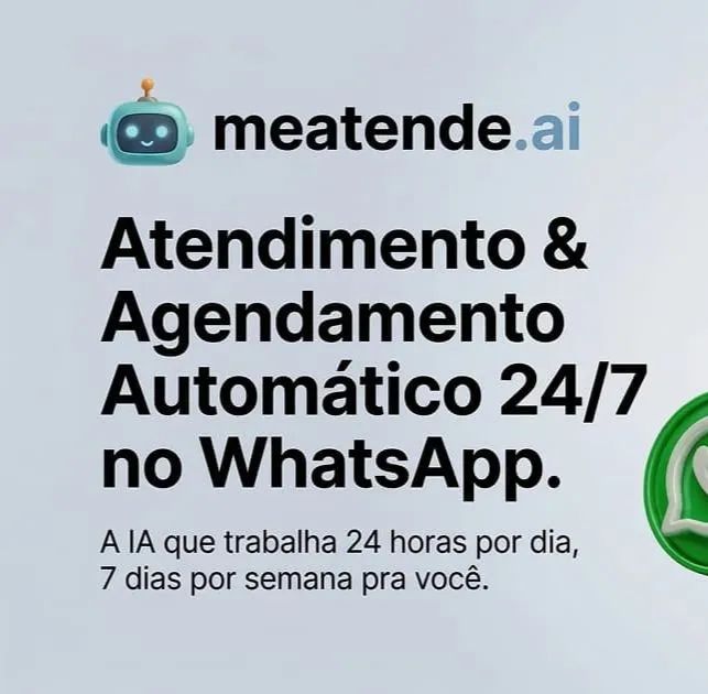 Secretária virtual com IA: Atendimento e Agendamento Automático 24 horas