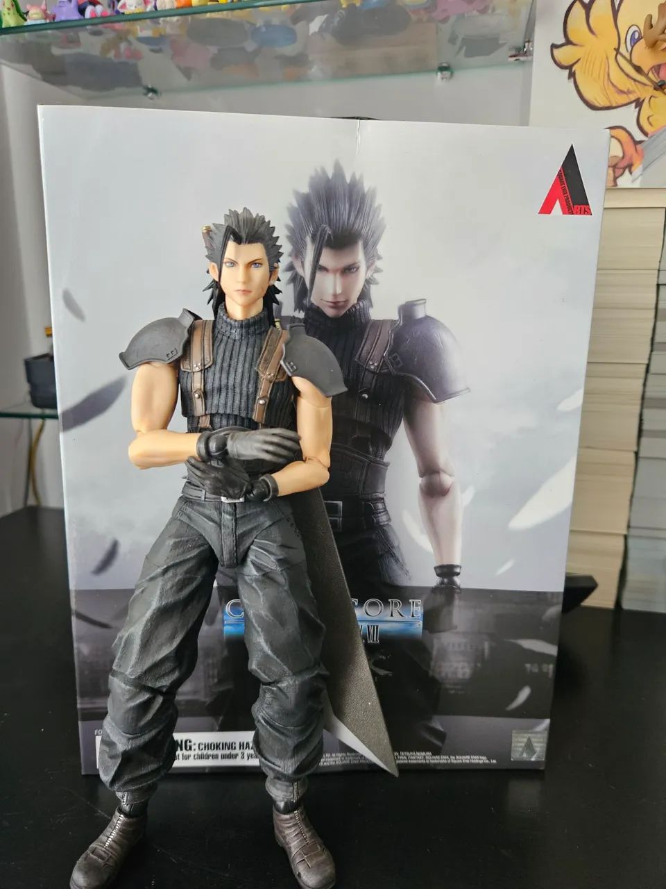 Final Fantasy 7 Crisis Core Action Figure Play Arts Kai Zack Fair