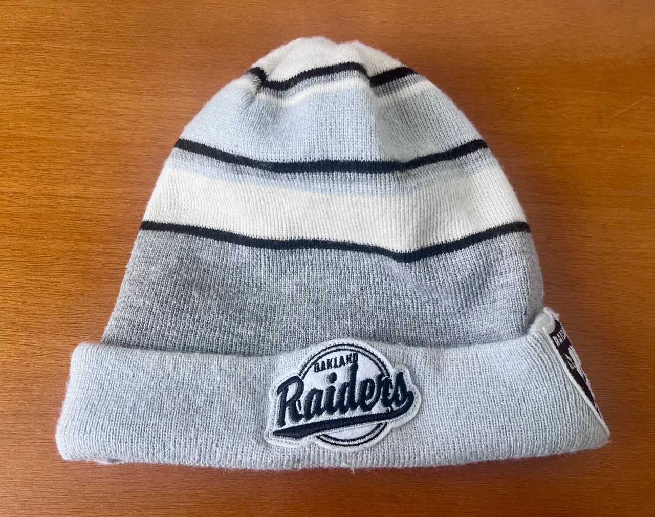 Gorro raiders new era nfl cinza  - Foto 4