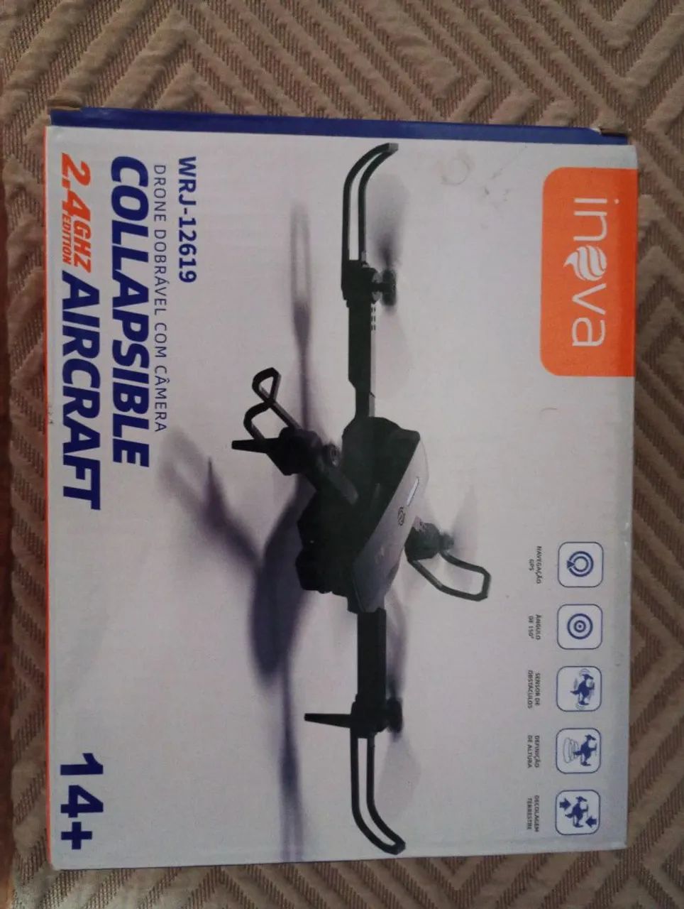 Drone inova , lacrado nunca foi usado 