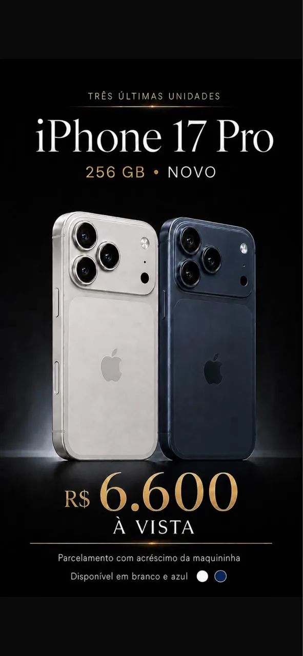 Iphone 17 Pro novo - Foto 3