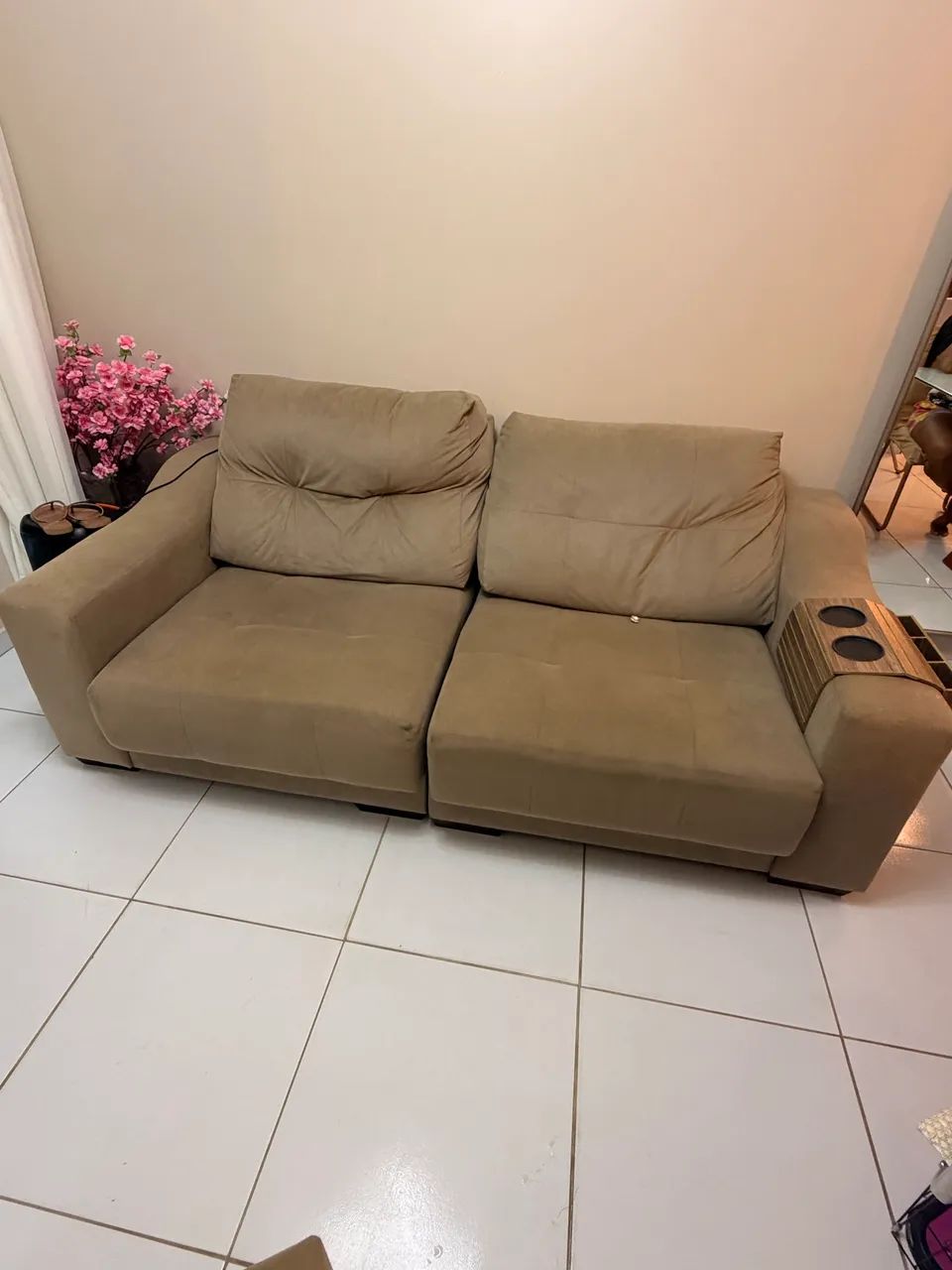 Sofá Retrátil (da Raiuga) aceito cartão  442957916243896320