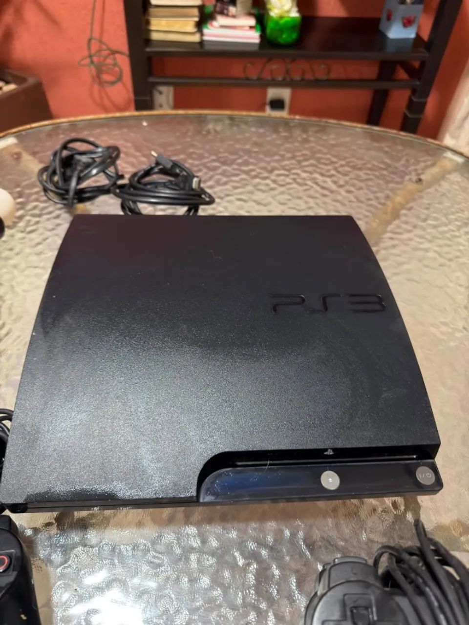 PS3 com 2 controles e câmera - Foto 2