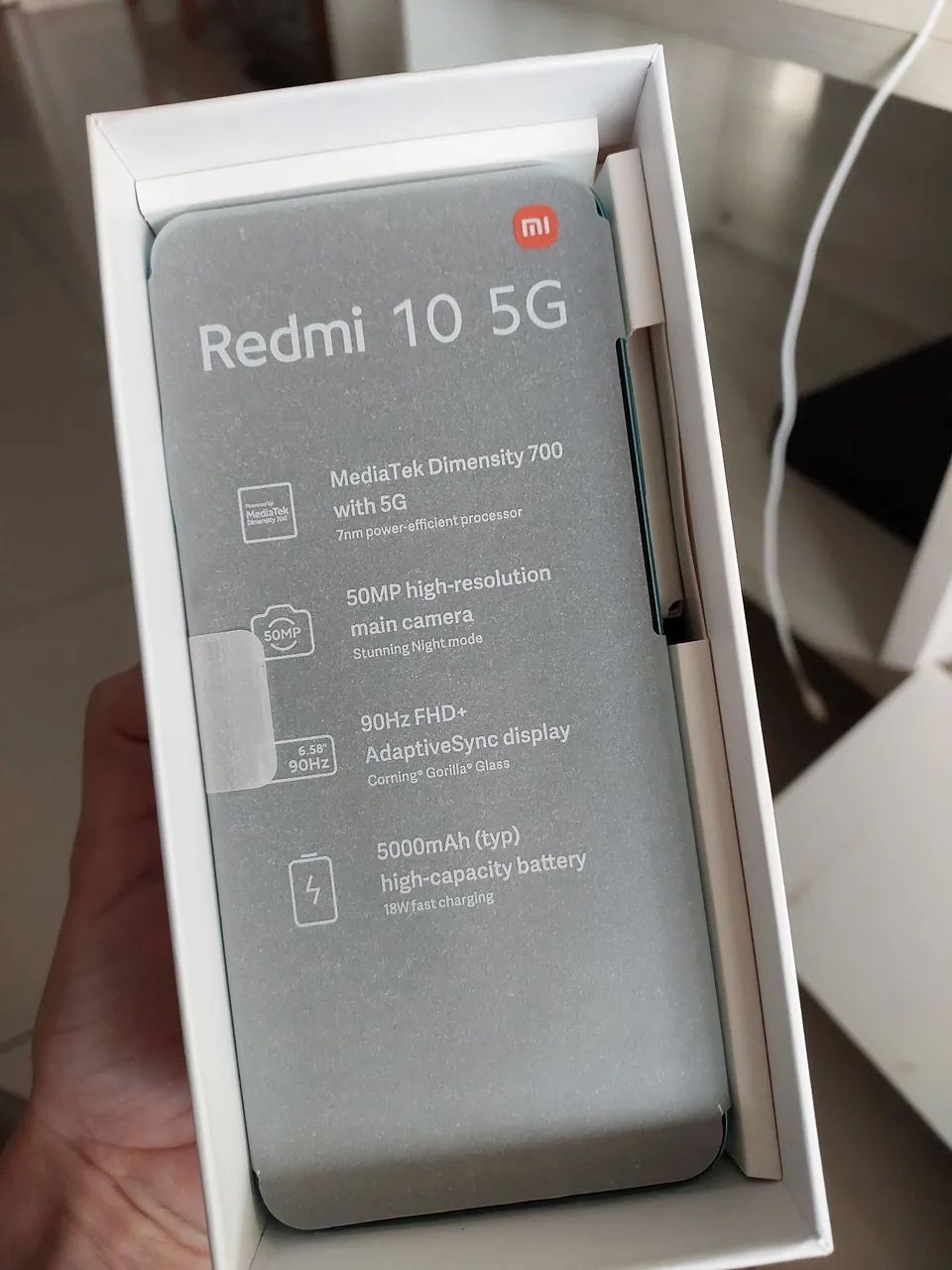 ( NOVO ) Xiaomi Redmi 10 5G NFC 128GB/4GB !!!! - Foto 2