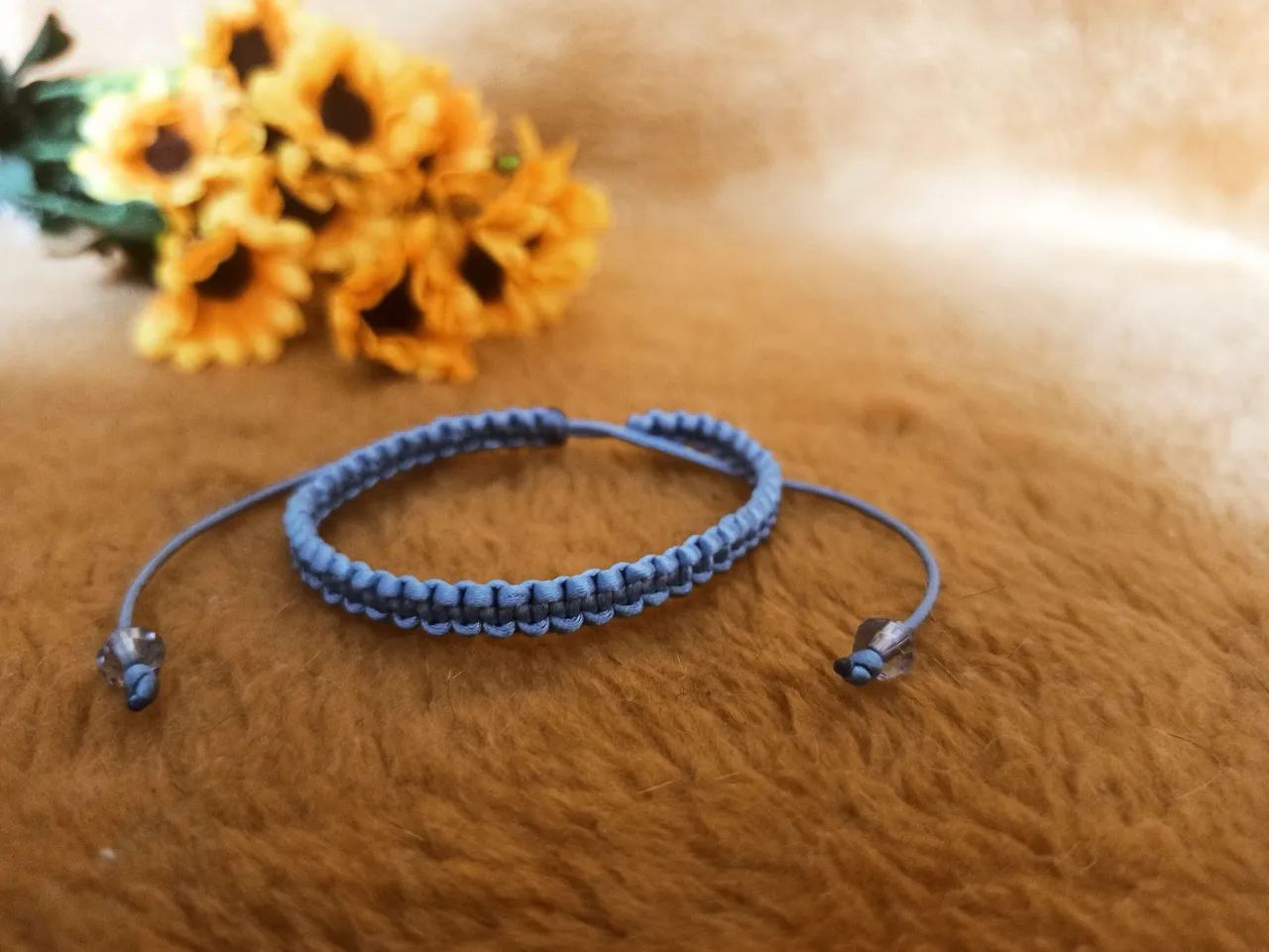 Pulseira macrame simples - Foto 5
