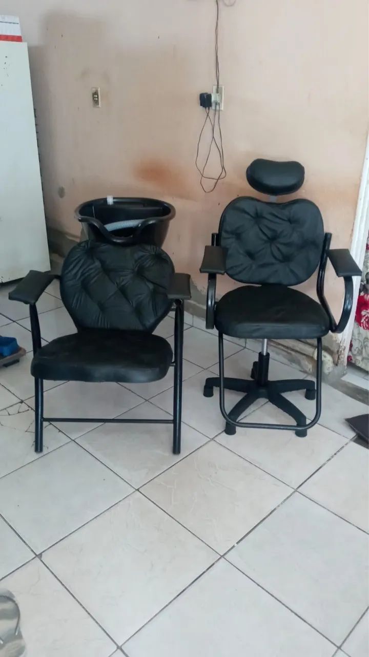 Kit lavatório e cadeira  - Foto 2