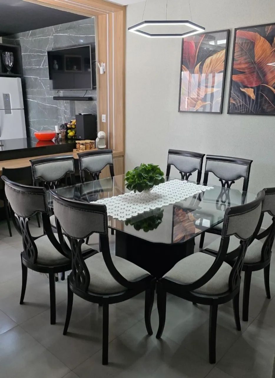 MESA DE JANTAR 8 LUGARES - Foto 5