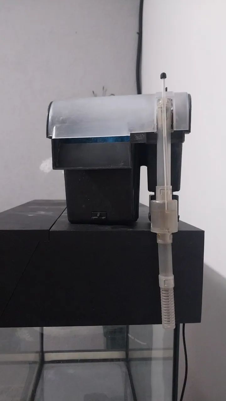 Vendo aquário 80lt + HangOn + termostato - Foto 4