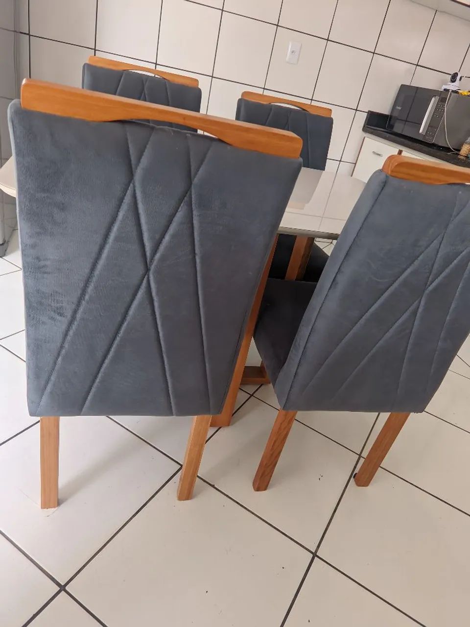 Mesa de jantar de vidro  - Foto 2