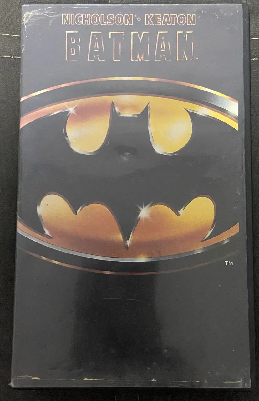 Fita VHS filme Batman 