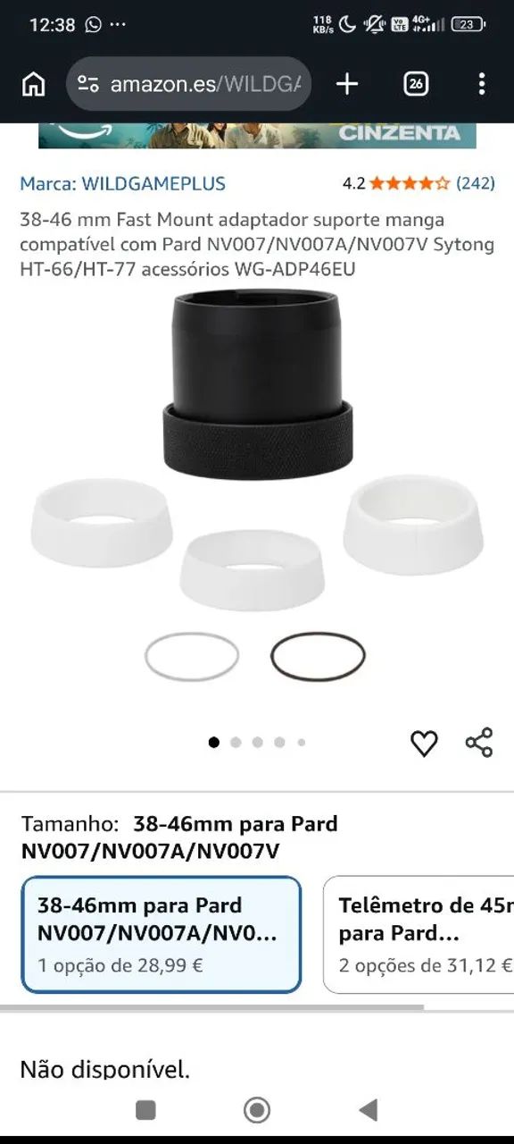 Adaptador de câmera  - Foto 4