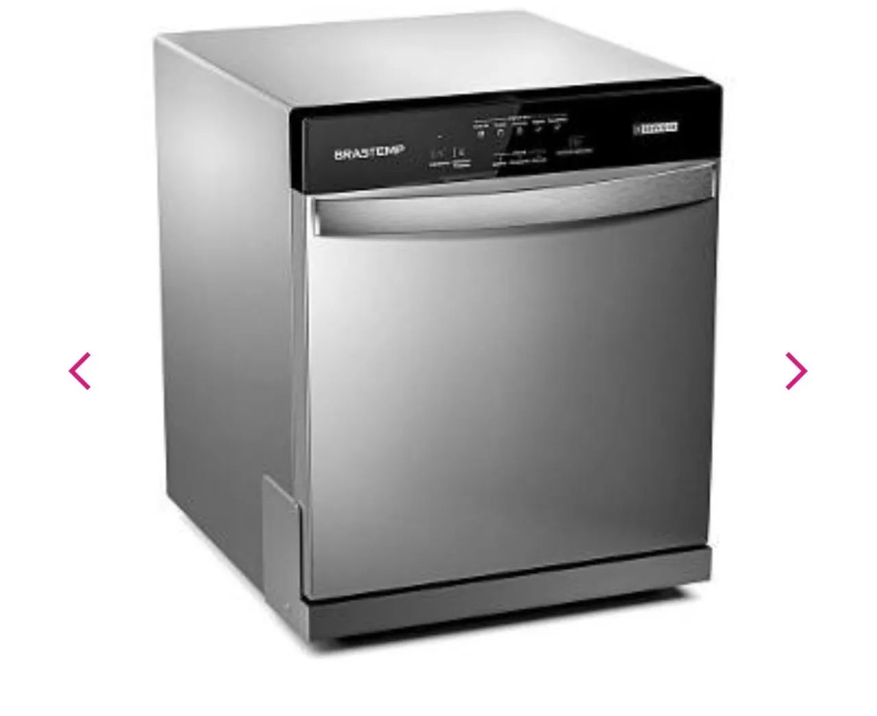 Lava louças Brastemp Cinza metálico 8 Serviços e 5 programas de Lavagem - Modelo BLF08