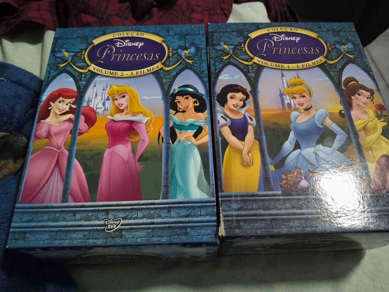 Box coleção Disney princesas volume 1 e 2 - CDs, DVDs etc - Vila