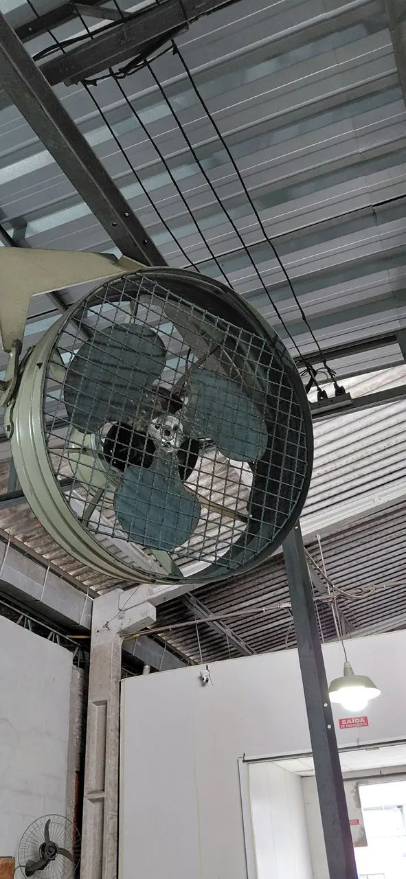 Ventilador industrial  com motor