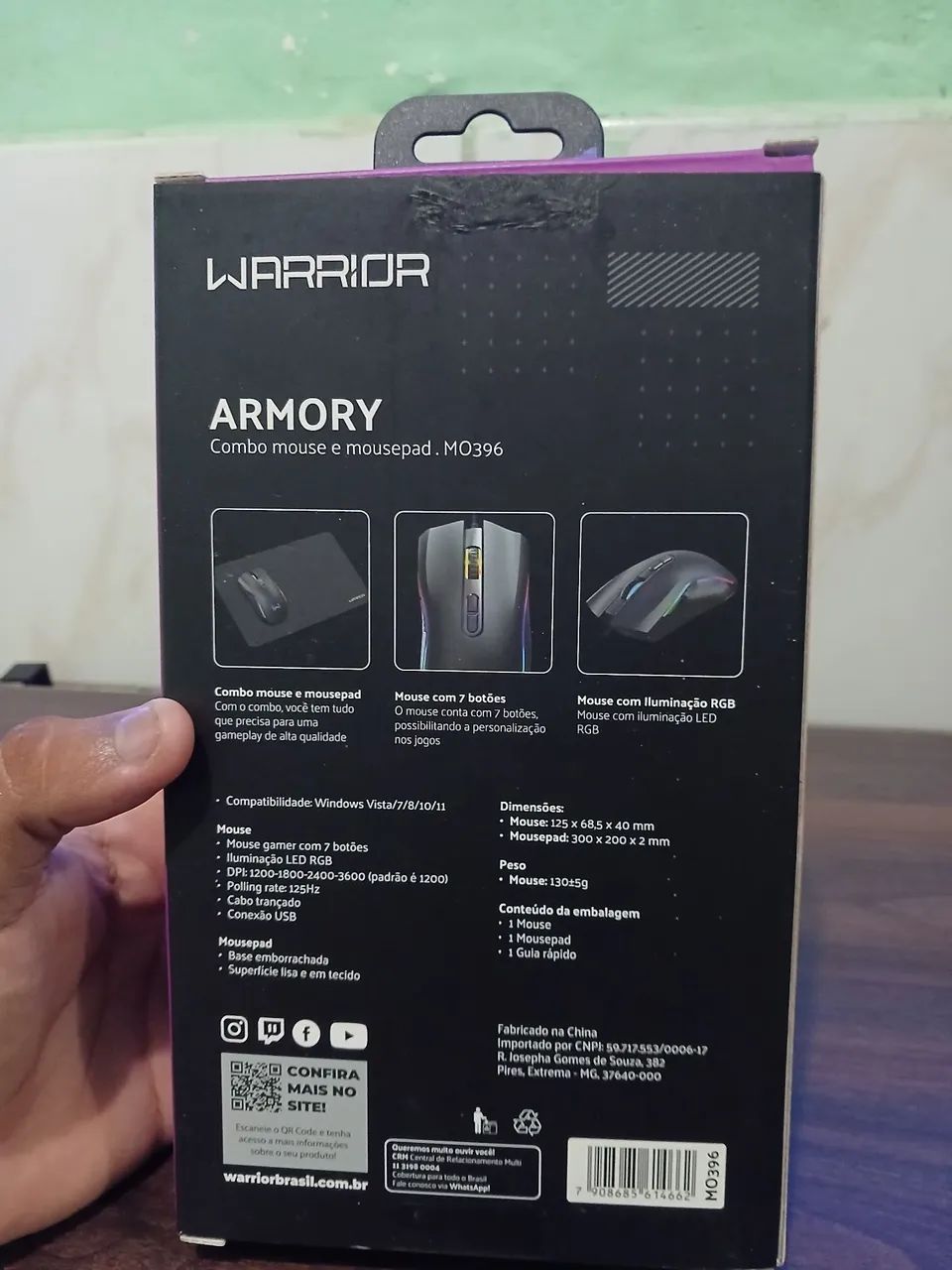 Mouse e mouse pad kit - Foto 3