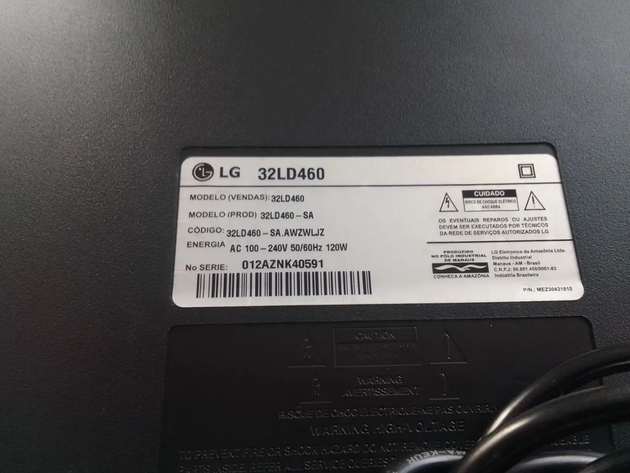 Tv 32polegadas controle digital não é smart fullhd  - Foto 5
