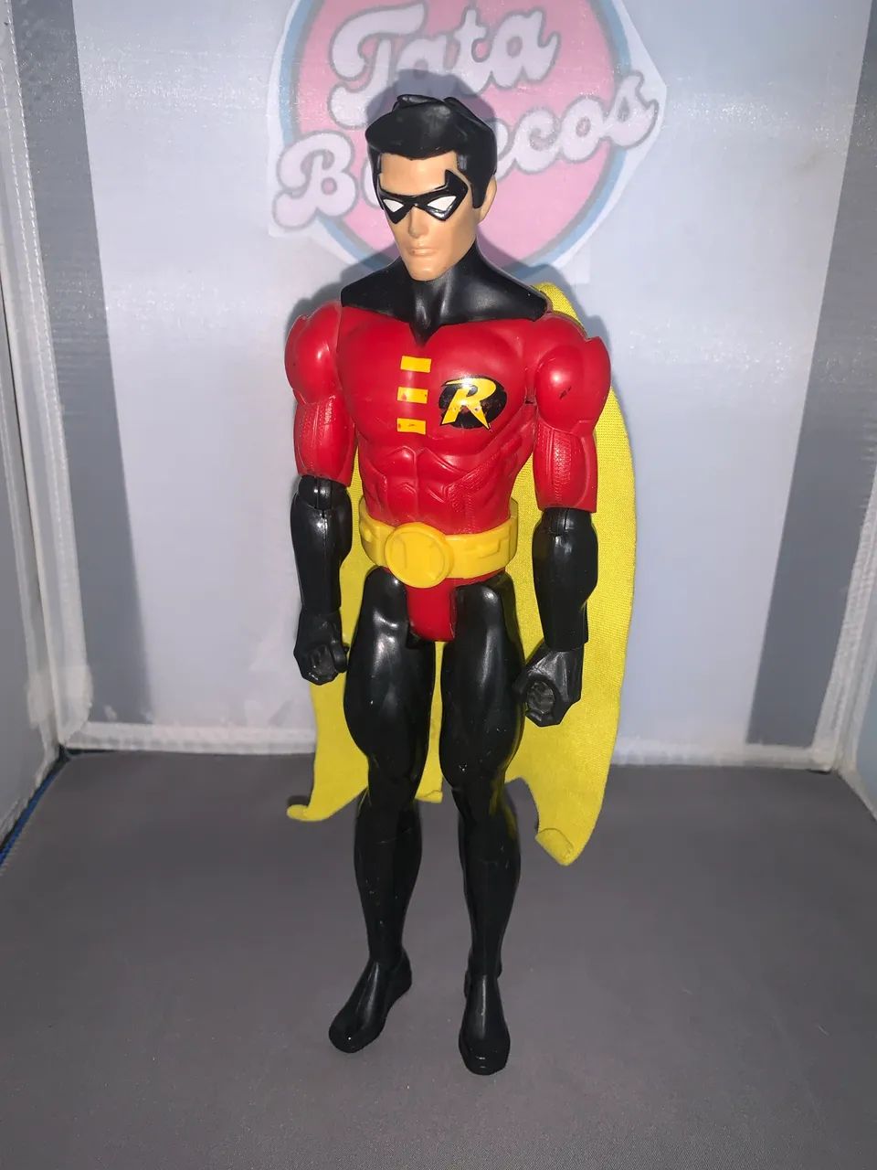 Boneco Robin 30 cm Dc comics hasbro usado - Foto 2