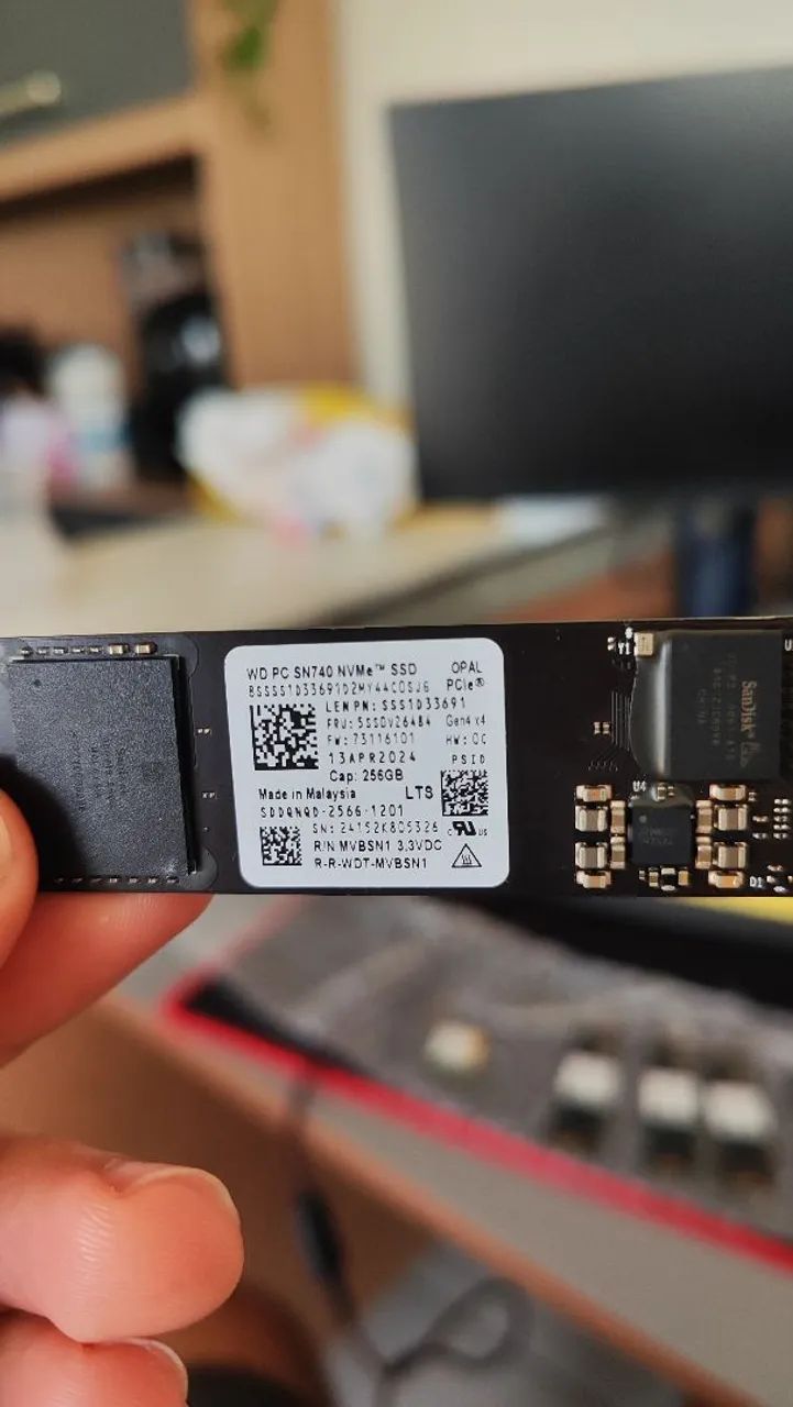 SSD 256GB M.2  PCIe 4.0 - Foto 3