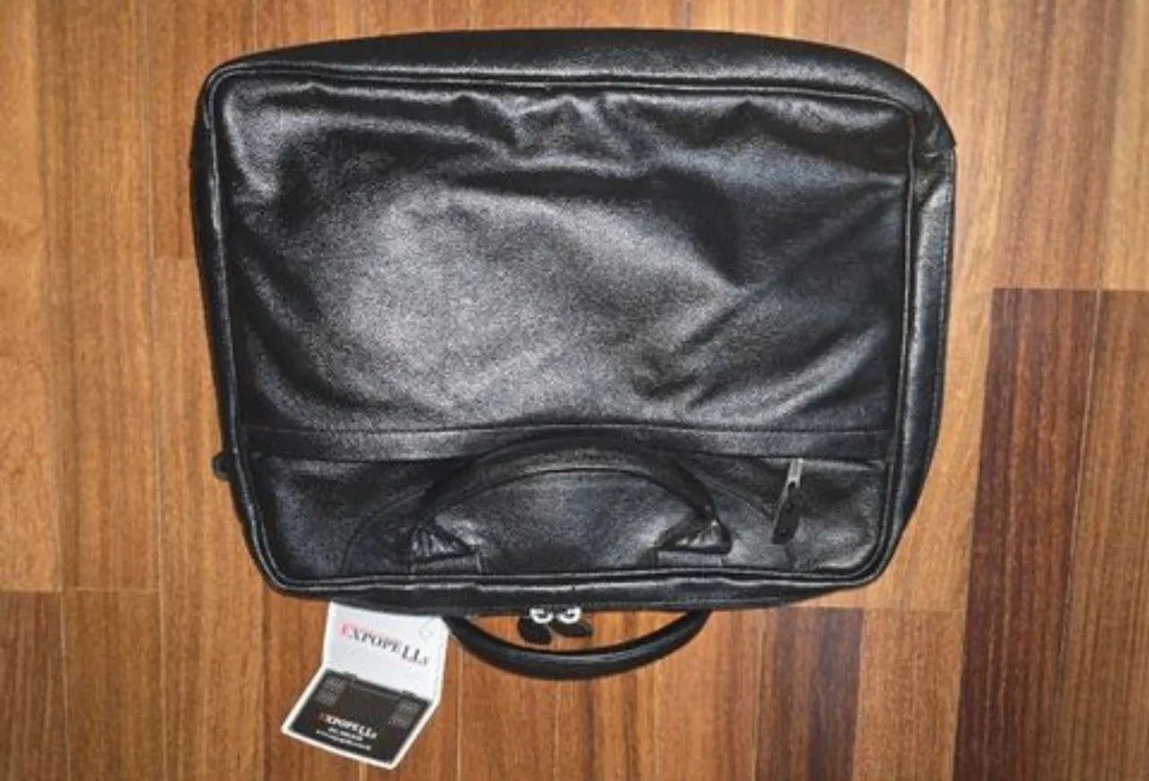 Bolsa executiva em couro legítimo - Foto 4