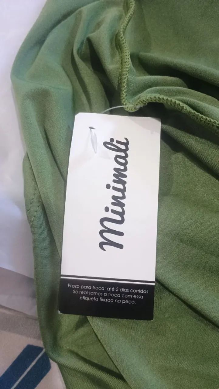 Vestido verde oliva - Foto 3