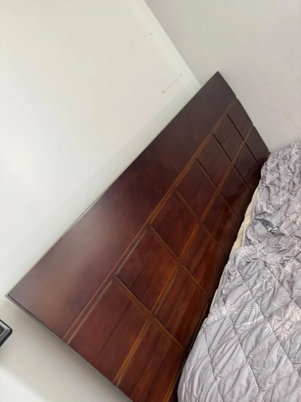Cama de madeira casal grande  - Foto 3