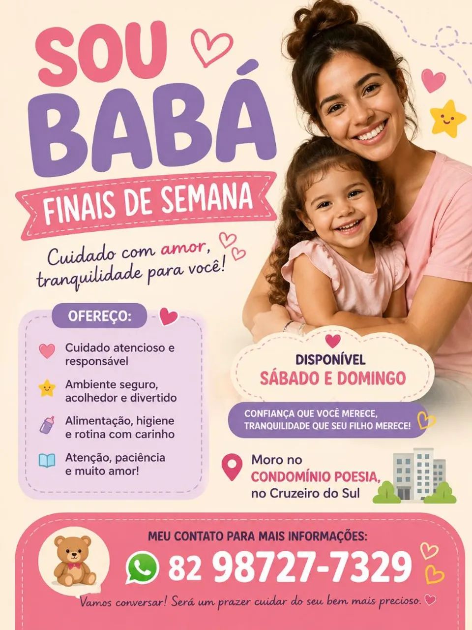 cuido da sua criança 