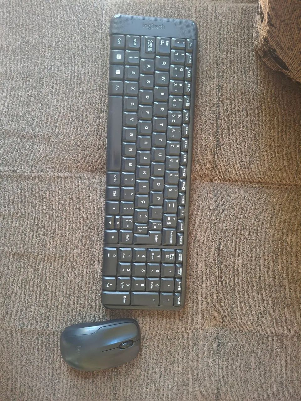 Mouse e teclado logitech 