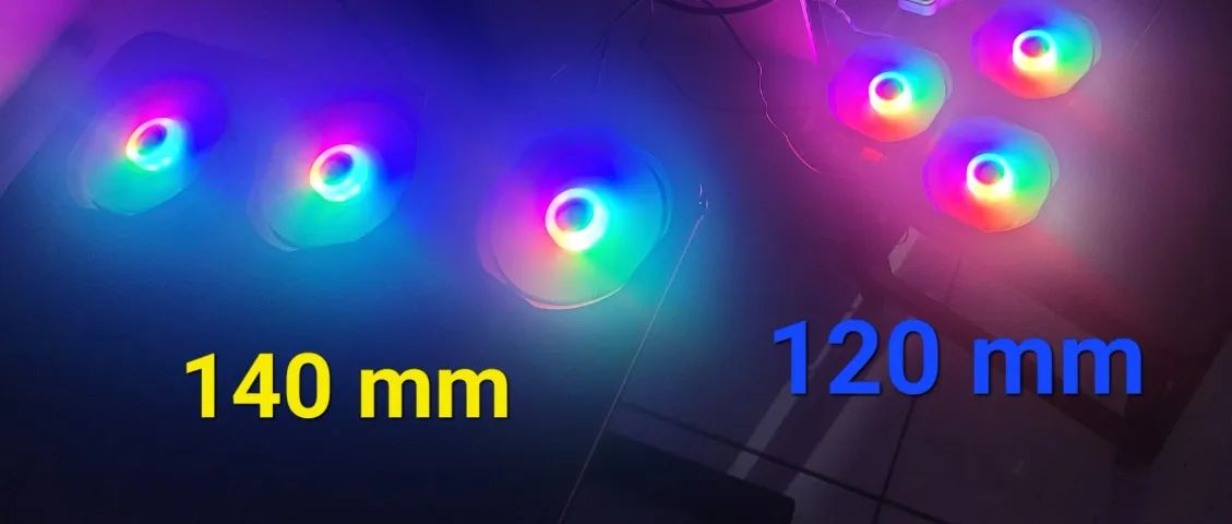 Fans Rainbow Molex - aceito ofertas - Foto 4