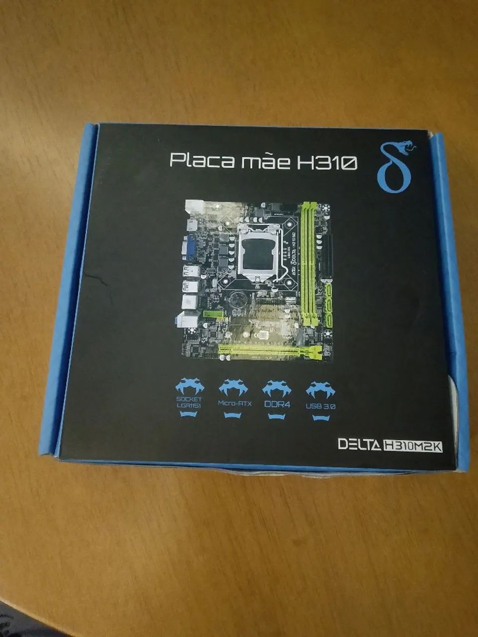 Placa-mãe Biostar Delta H310M2K H310 - Nova, Nunca Usada