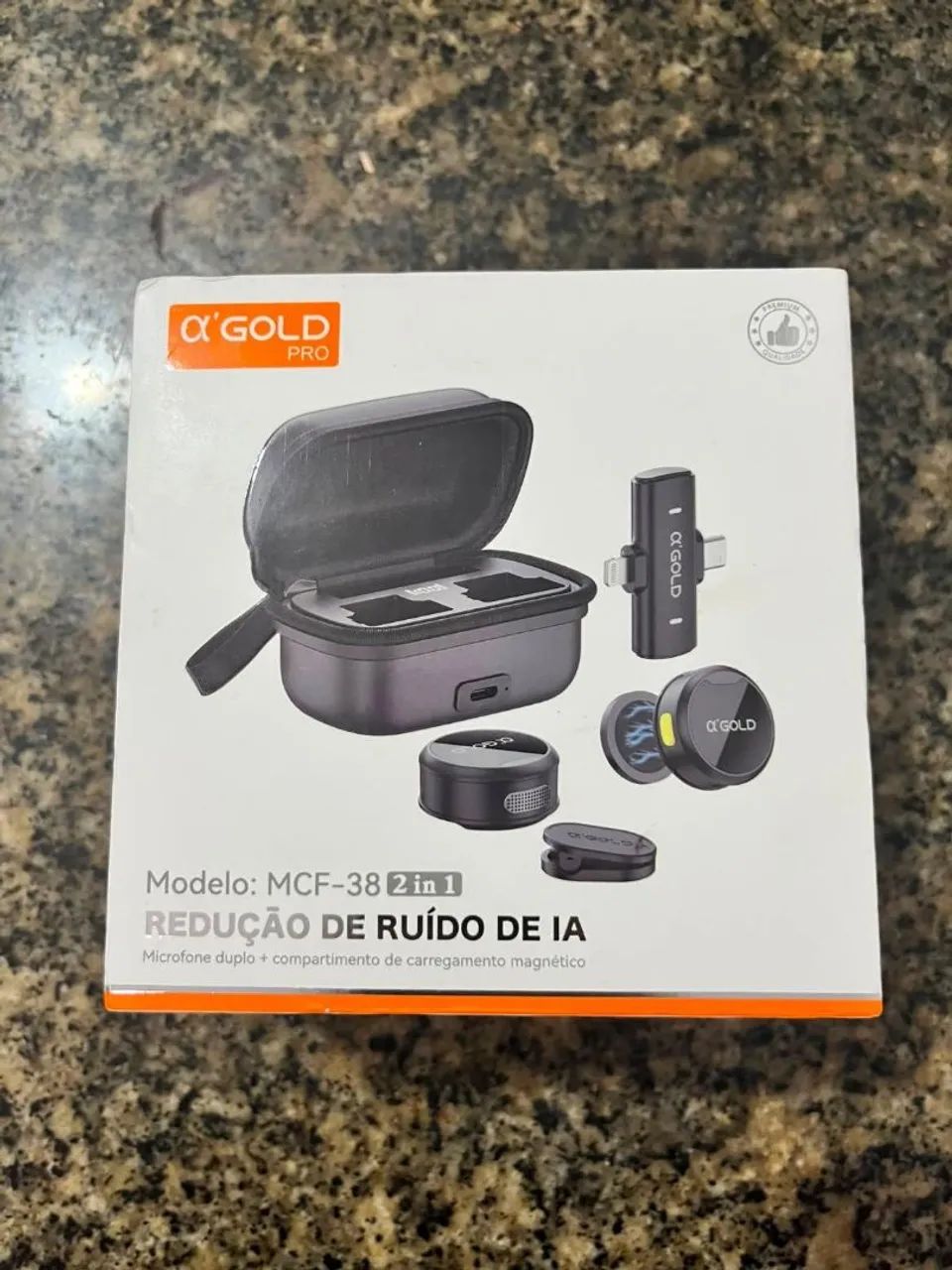 Microfone de lapela