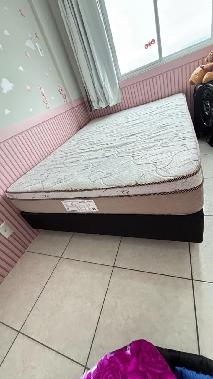 Cama box casal