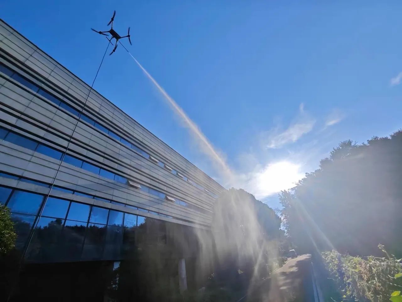 Sistema tethered do DJI M400