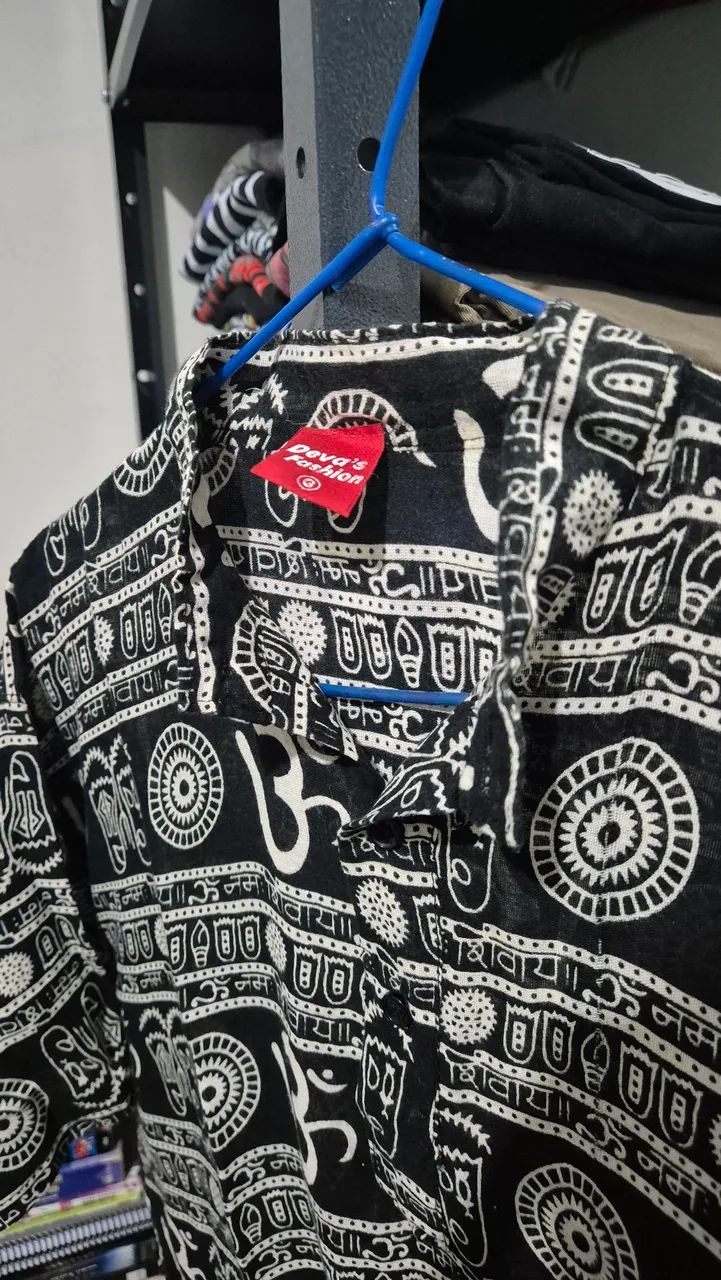 Camisa Polo Mandala Artesanal - Foto 4
