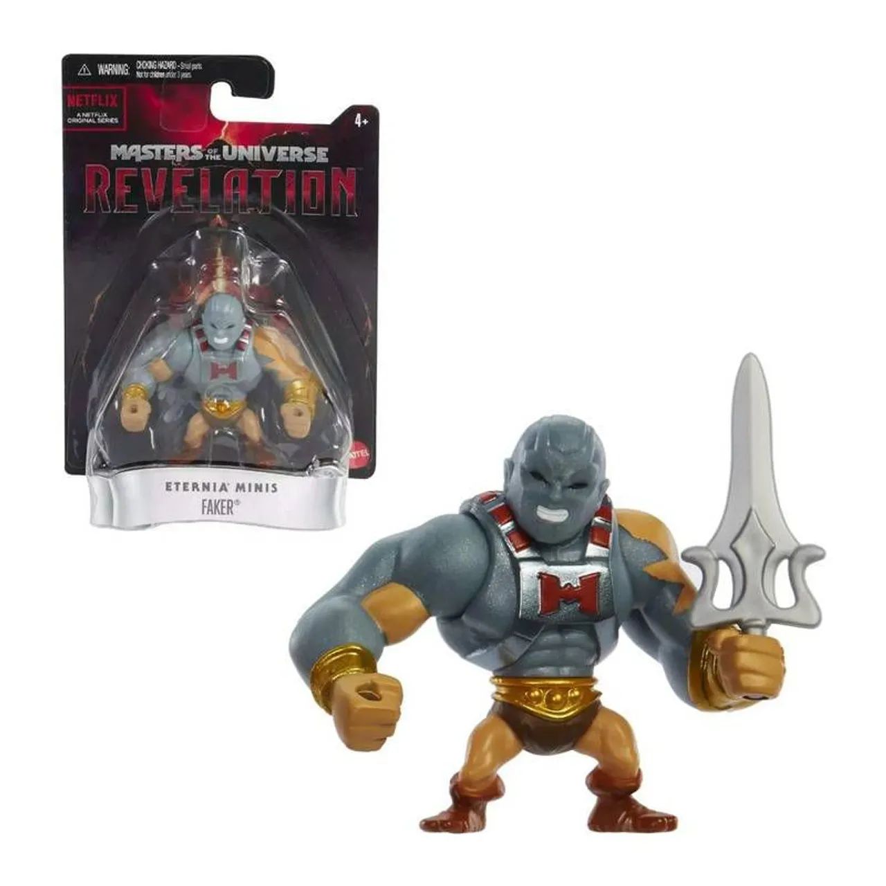 Mini Boneco Faker Masters OF THE Universe - Foto 2