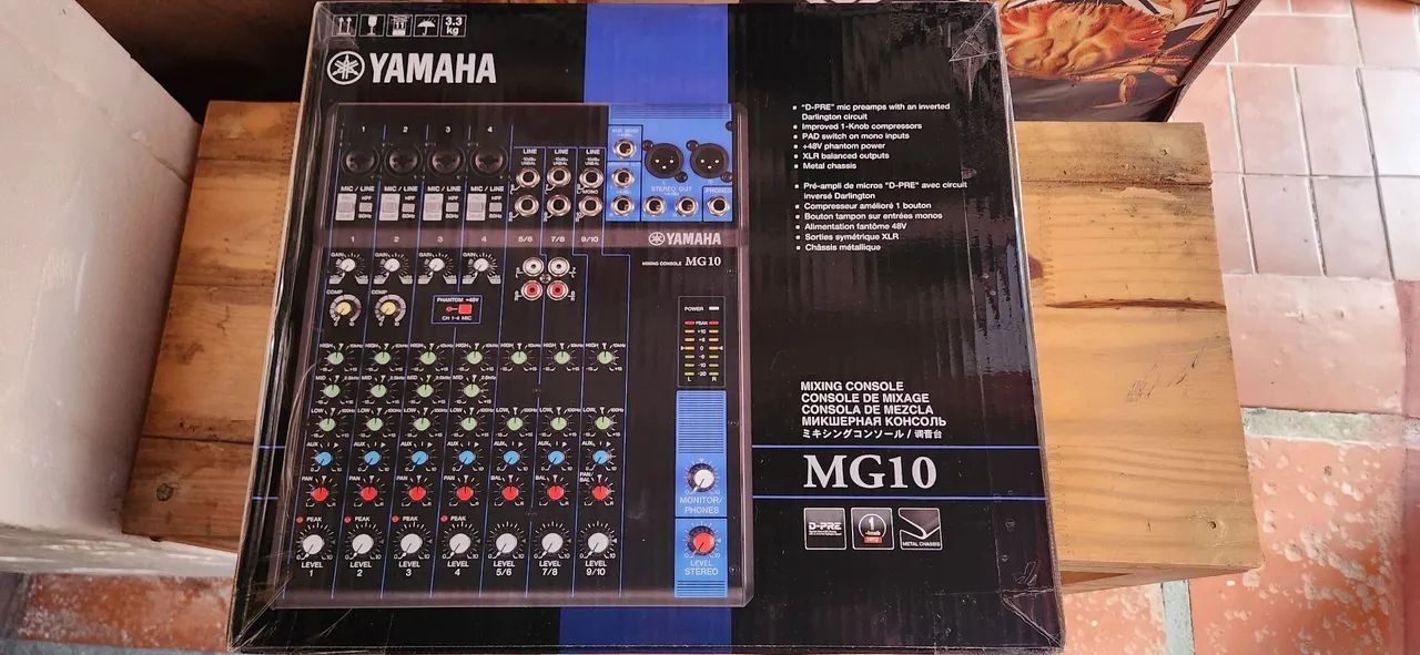 Mesa de som Yamaha MG10 - Foto 3