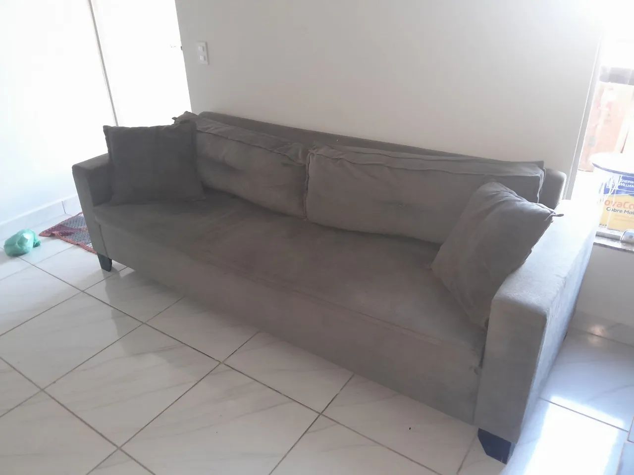 Vendo sofá 4 lugares em perfeito estado - Foto 2