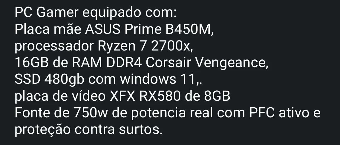PC Gamer, Ryzen 7!! - Foto 2