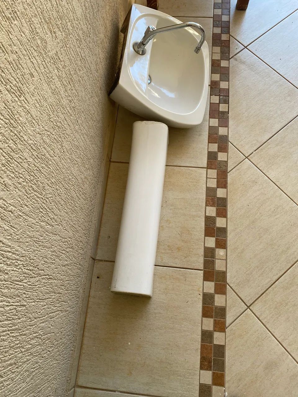 LAVATÓRIO COM COLUNA INCEPA BRANCO  - Foto 2