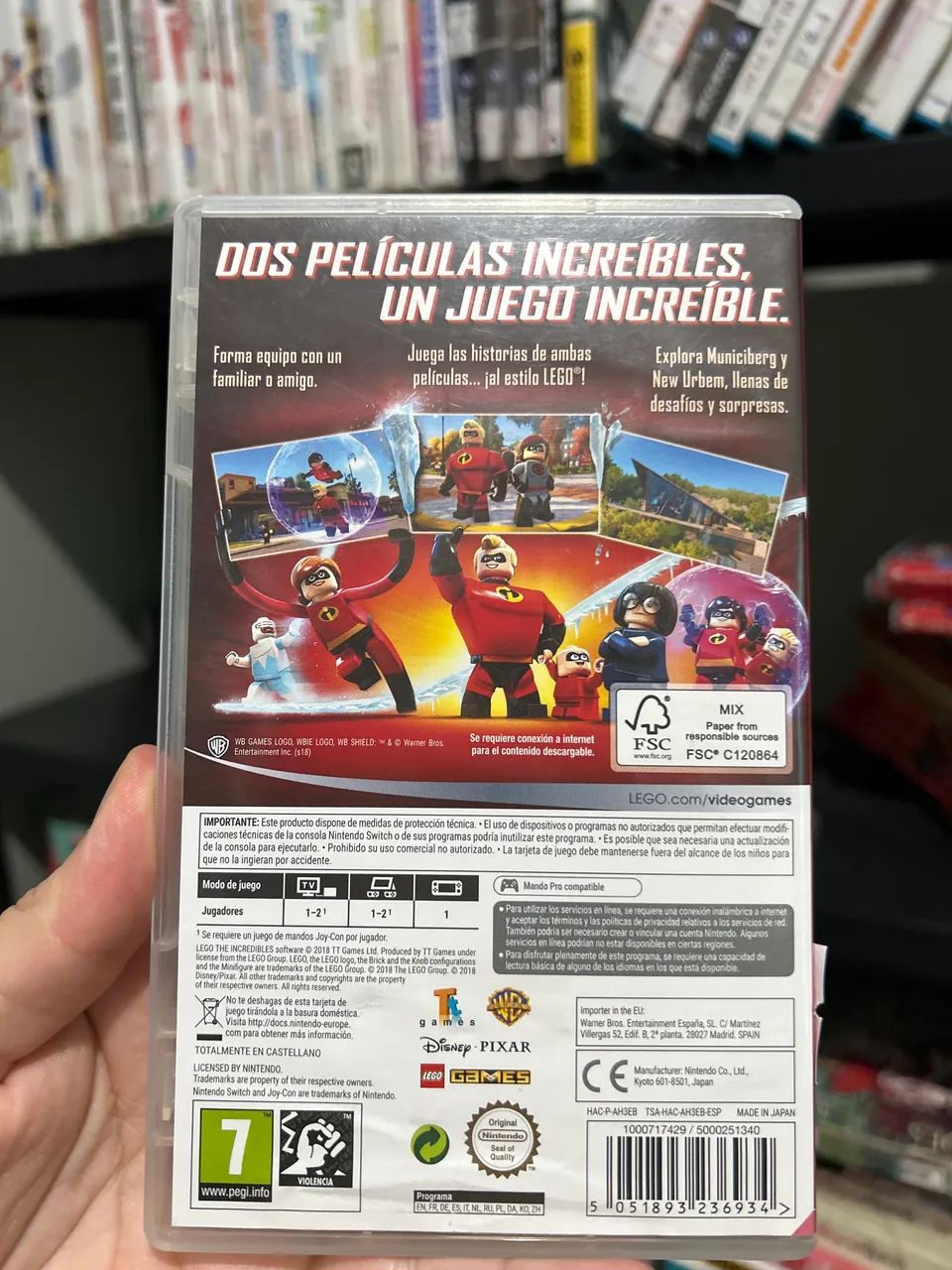Lego os Incríveis Nintendo Switch  - Foto 2