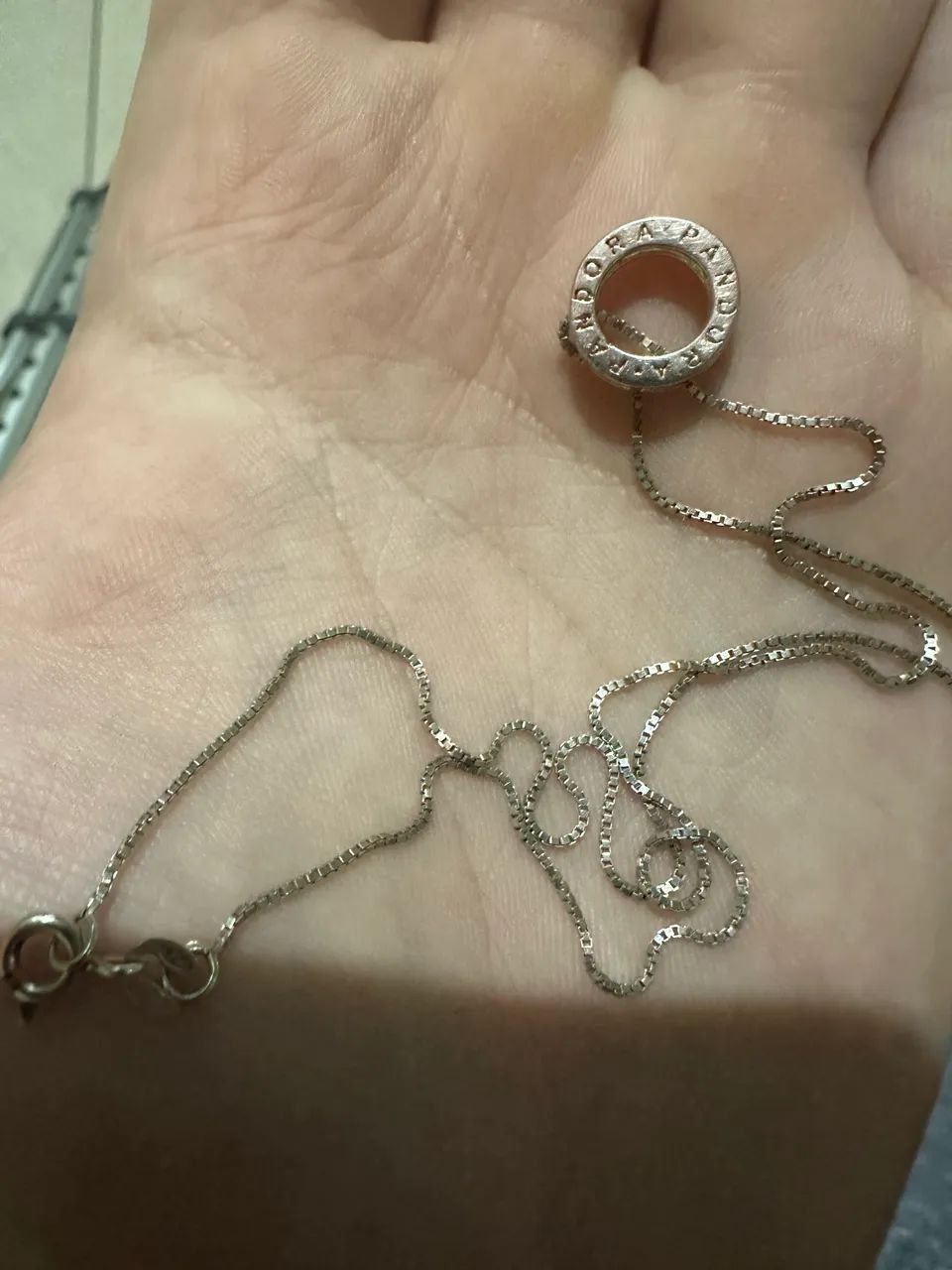 Colar pandora prata 925
