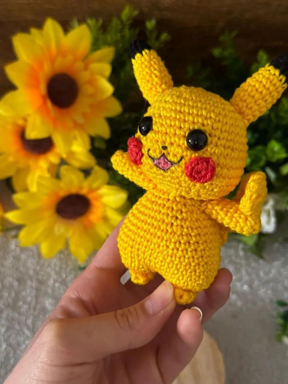 Pikachu amigurumi 