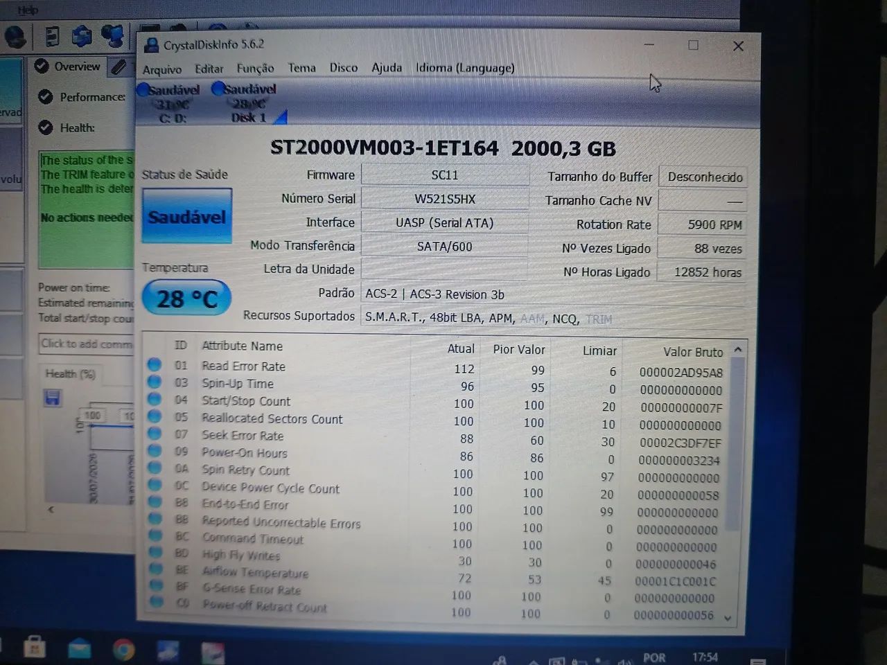Hd seagate 2tb vídeo 3.5 HDD dvr cftv nvr cpu - Foto 3