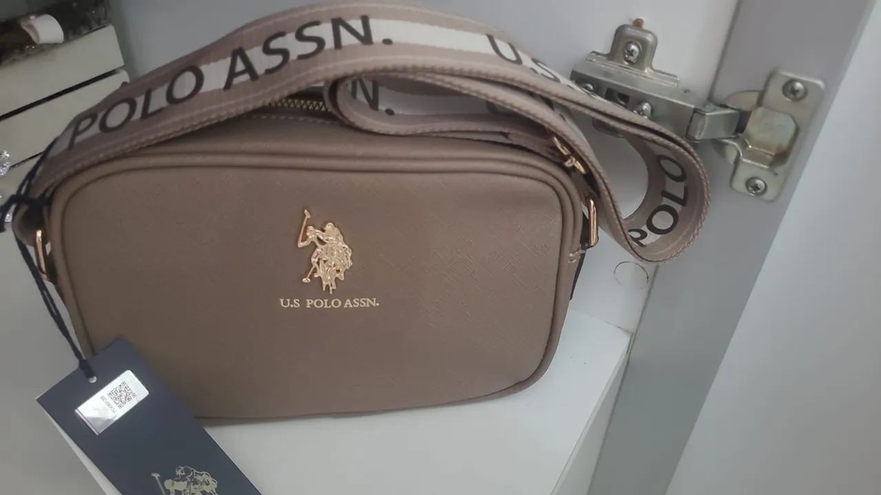 Bolsa da U.S Polo Assn Marrom - Foto 2