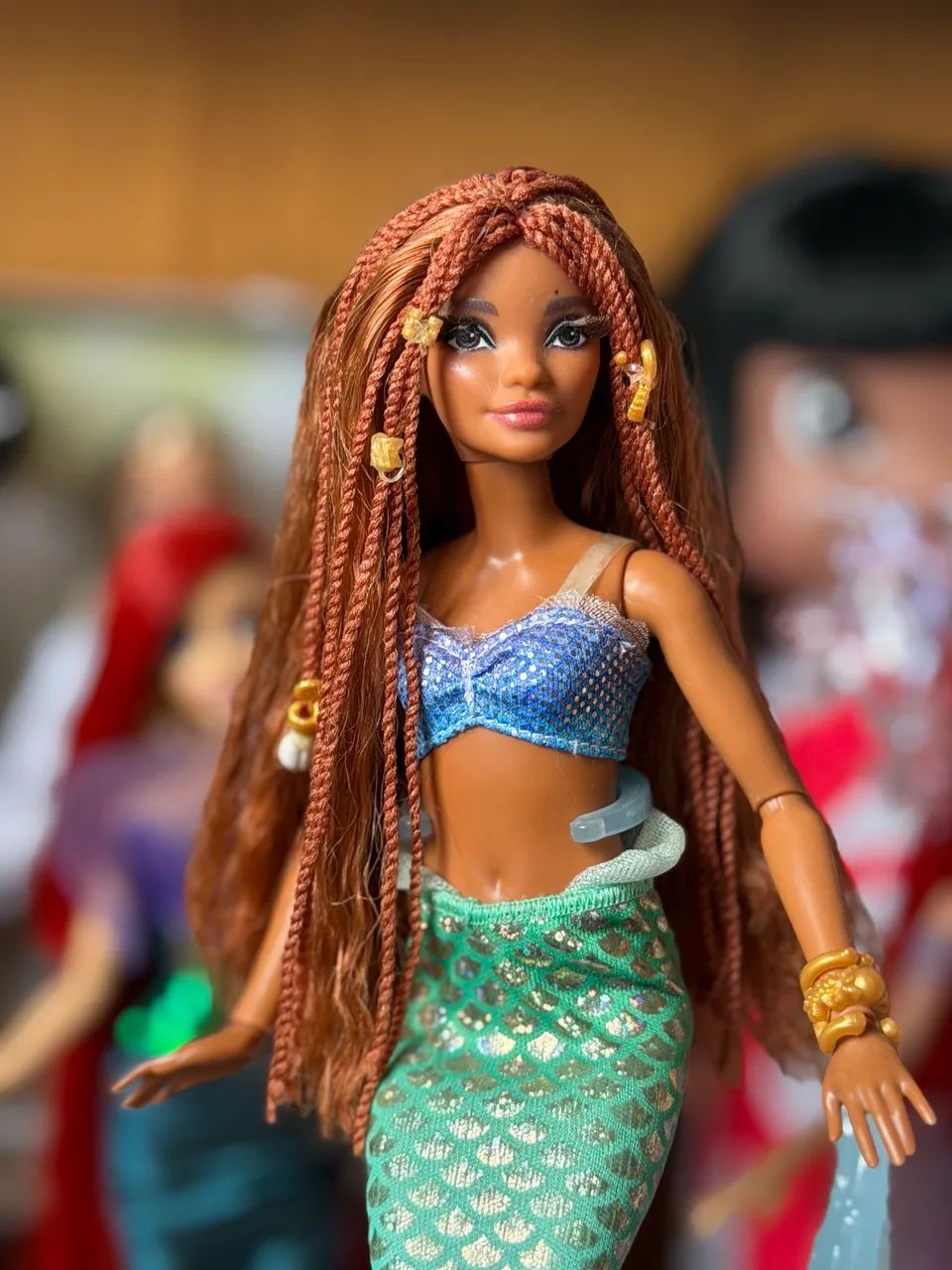 Boneca Barbie Ariel deluxe live action - Foto 4