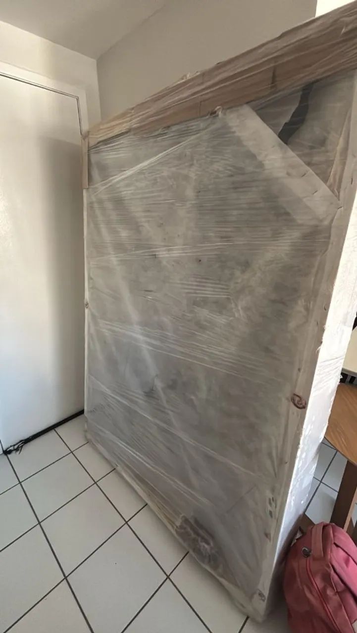 Cama box e colchão Ortobom - Foto 3