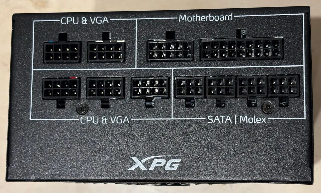 Fonte XPG Core Reactor 850W 80 Plus Gold Full Modular - Foto 4