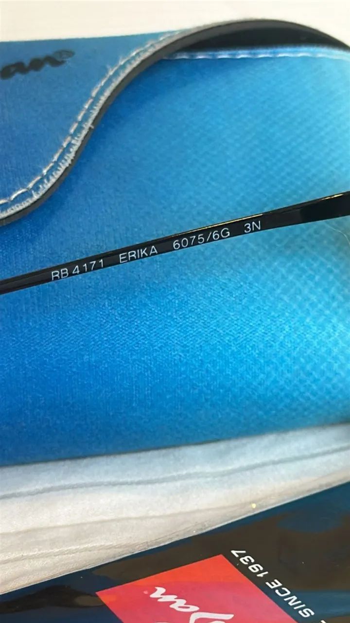 Óculos de Sol Ray-Ban RB4171 ERIKA ORIGINAL - Foto 4