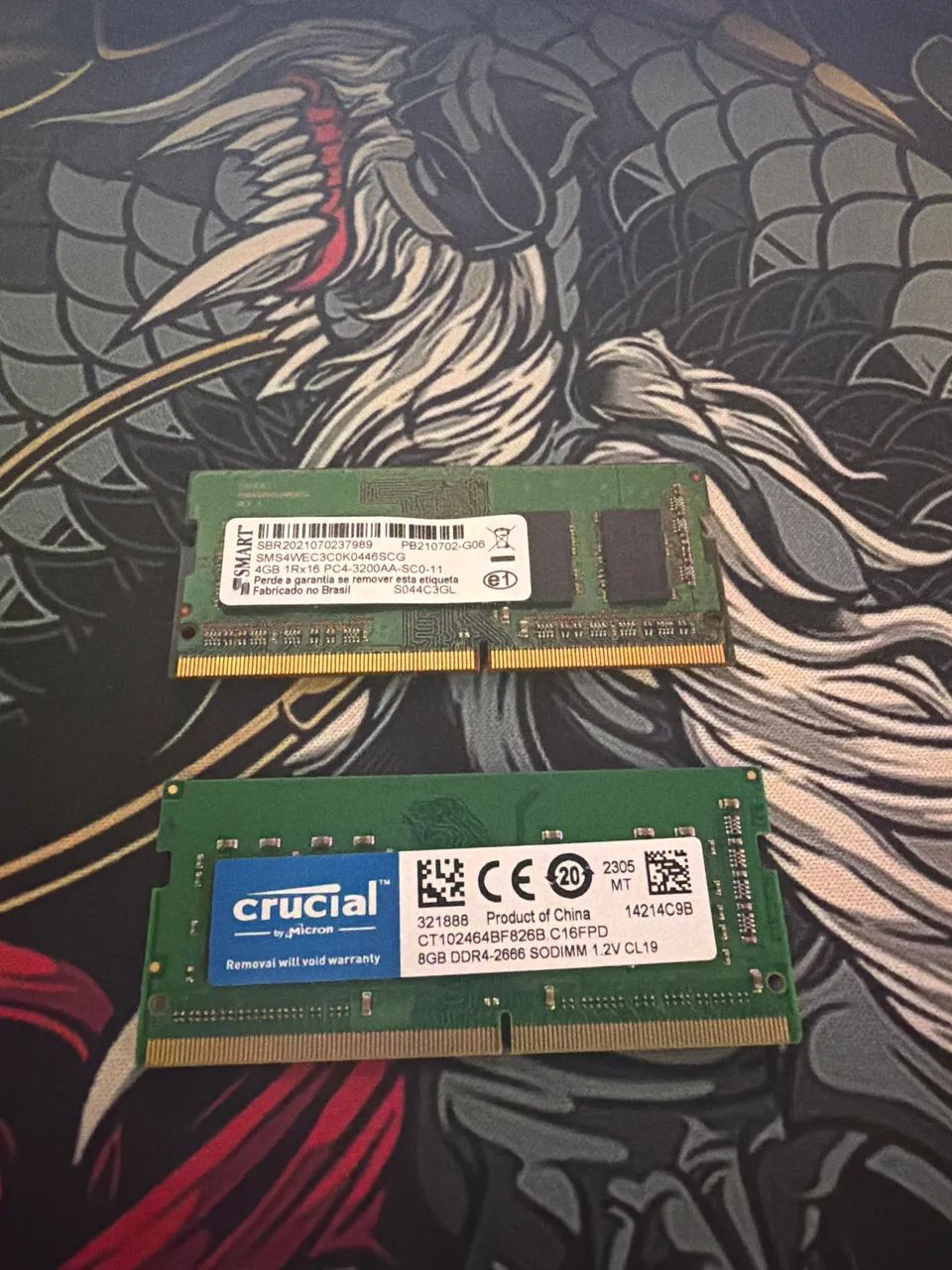 Memória Notebook DDR4 4GB