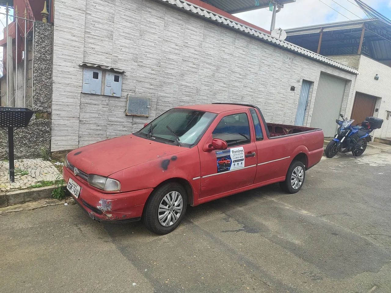 Volkswagen Saveiro GL 1.8mi E 1.6/gl/ls/s/ Sunset 1998